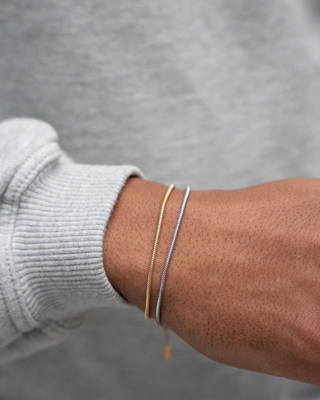 2mm Snake Bracelet